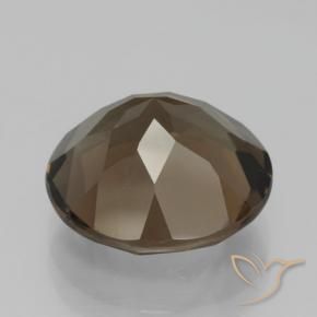 Smoky Quartz Gemstone in 13 mm (calibrated) Size for Sale, Smoky Quartz Stone in Gingerbread Brown Color