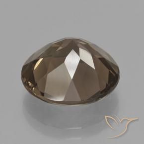 Smoky Quartz Gemstone in 14 mm (calibrated) Size for Sale, Smoky Quartz Stone in Medium Brown Color