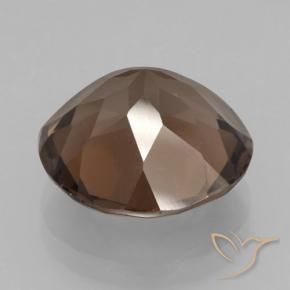 Smoky Quartz Gemstone in 13 mm (calibrated) Size for Sale, Smoky Quartz Stone in Medium Brown Color