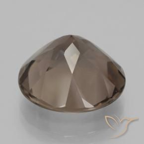 Smoky Quartz Gemstone in 13 mm (calibrated) Size for Sale, Smoky Quartz Stone in Medium Brown Color