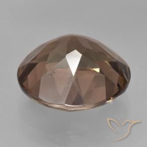 Smoky Quartz Gemstone in 13 mm (calibrated) Size for Sale, Smoky Quartz Stone in Warm Brown Color