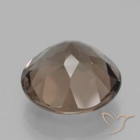 Smoky Quartz Gemstone in 14 mm (calibrated) Size for Sale, Smoky Quartz Stone in Medium Brown Color