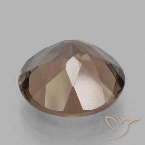 Smoky Quartz Gemstone in 13 mm (calibrated) Size for Sale, Smoky Quartz Stone in Medium Brown Color