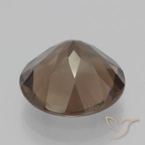 Smoky Quartz Gemstone in 13 mm (calibrated) Size for Sale, Smoky Quartz Stone in Medium Brown Color