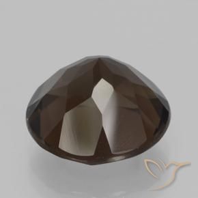 Smoky Quartz Gemstone in 13 mm (calibrated) Size for Sale, Smoky Quartz Stone in Medium Brown Color