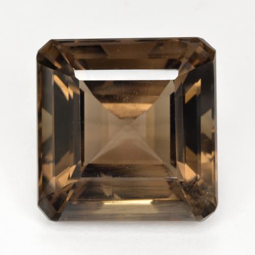 Marrón chocolate Cuarzo Ahumado Gema - 26.9ct Corte octagonal (ID: 466910)