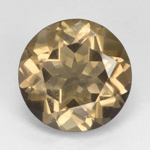 4.9ct Round Facet Brown Smoky Quartz Gem for sale 4.9ct Round Facet Brown Smoky Quartz Gem (ID: 503792)