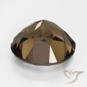 Smoky Quartz Gemstone in 12 mm (calibrated) Size for Sale, Smoky Quartz Stone in Warm Brown Color