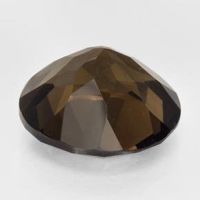 Smoky Quartz Gemstone in 11 mm (calibrated) Size for Sale, Smoky Quartz Stone in Hickory Brown Color