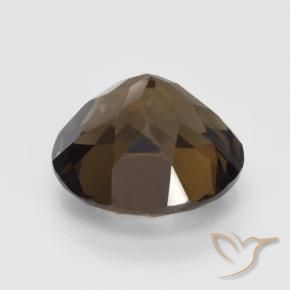 Smoky Quartz Gemstone in 12 mm (calibrated) Size for Sale, Smoky Quartz Stone in Brown Color