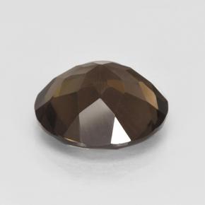 Smoky Quartz Gemstone in 12 mm (calibrated) Size for Sale, Smoky Quartz Stone in Chocolate Brown Color
