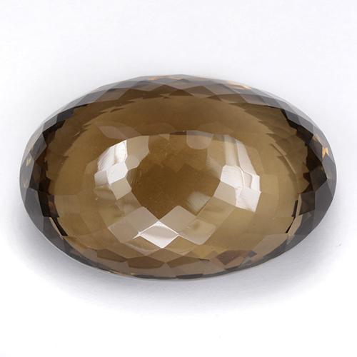 Smoky Quartz Gemstone in 36 x 25.7 mm Size for Sale, Smoky Quartz Stone in Brown Color