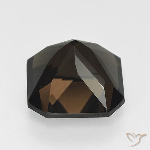 Smoky Quartz Gemstone in 12 x 12 mm (calibrated) Size for Sale, Smoky Quartz Stone in Chocolate Brown Color