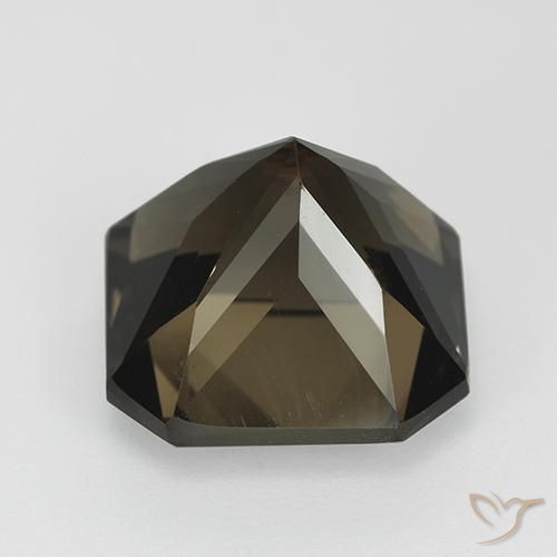 Smoky Quartz Gemstone in 12 x 12 mm (calibrated) Size for Sale, Smoky Quartz Stone in Umber Brown Color