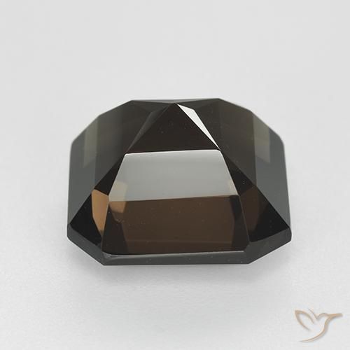 Smoky Quartz Gemstone in 12.5 x 12.5 mm Size for Sale, Smoky Quartz Stone in Chocolate Brown Color