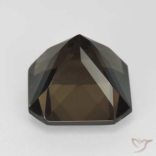 Smoky Quartz Gemstone in 13 x 13 mm (calibrated) Size for Sale, Smoky Quartz Stone in Chocolate Brown Color
