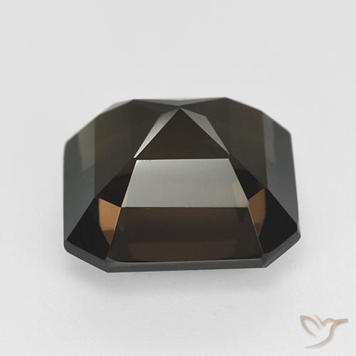 Smoky Quartz Gemstone in 14 x 14 mm (calibrated) Size for Sale, Smoky Quartz Stone in Medium Brown Color