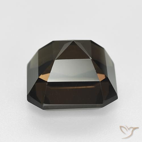 Smoky Quartz Gemstone in 12 x 12 mm (calibrated) Size for Sale, Smoky Quartz Stone in Medium Brown Color