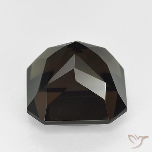 Smoky Quartz Gemstone in 14 x 14 mm (calibrated) Size for Sale, Smoky Quartz Stone in Medium Brown Color
