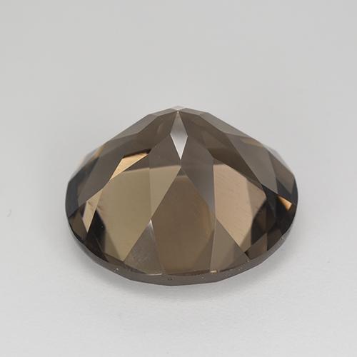 Smoky Quartz Gemstone in 14 mm (calibrated) Size for Sale, Smoky Quartz Stone in Warm Brown Color
