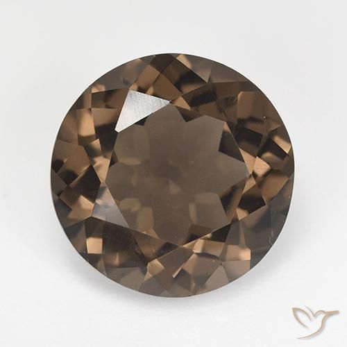 12mm Square Princess Natural Smoky Quartz Gem Stone Gemstone EBS2702 