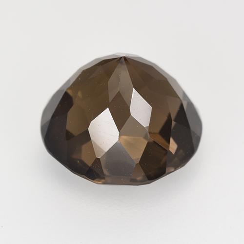 Smoky Quartz Gemstone in 11 mm (calibrated) Size for Sale, Smoky Quartz Stone in Chocolate Brown Color