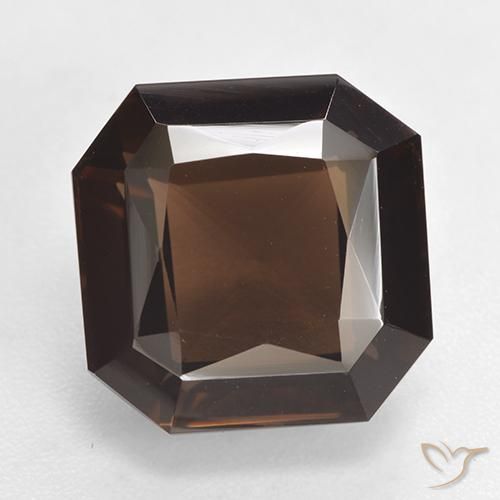 7.01ct Natural Medium Brown Smoky Quartz, Emerald Cut, VVS