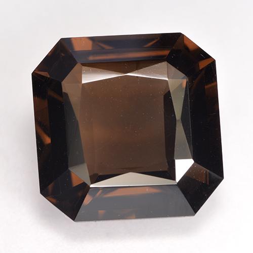 8,92 ct octagonschliff Rauchquarz aus Brasilien, Größe: 13,1 x 13,1mm, Reinheit: VVS-VS, Garantiert echter Edelstein, 1 Stück Rauchquarz in Braun Farbe, Mohs-Härte von 7 Geeignet für den täglichen Gebrauch im Schmuck, Photo A