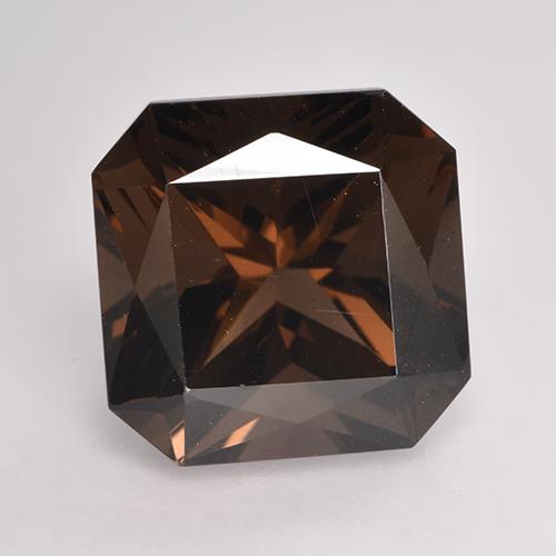 11.9 x 11.9mm Octagon / Emerald Cut Brown Smoky Quartz from Brazil, Weight of 7.64ct, Natural untreated Gemstone in VVS-VS Clarity, 1pc Octagon / Scissor Cut Smoky Quartz - Color: Brown, Mohs Hardness of 7 suitable for daily wear jewelry, Photo A