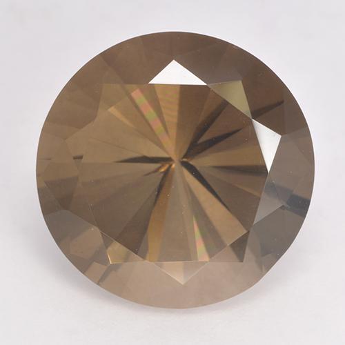 Light Mocha Smoky Quartz Gem - 10.4ct Diamond-Cut (ID: 531214)