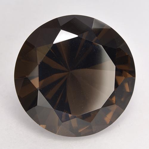 10.13 ct Brown Smoky Quartz Stone, Natural Smoky Quartz in Diamond-Cut Shape for Sale