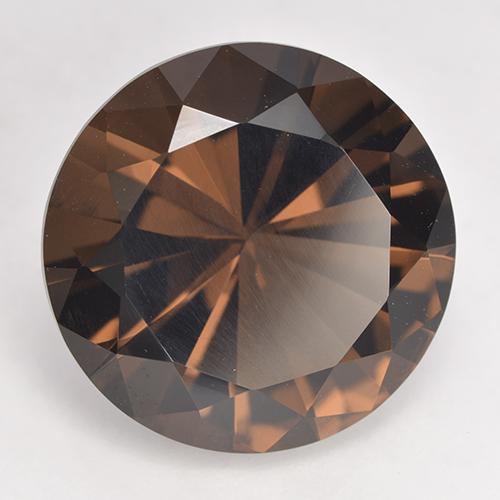 11.19 ct Brown Smoky Quartz Stone, Natural Smoky Quartz in Diamond-Cut Shape for Sale