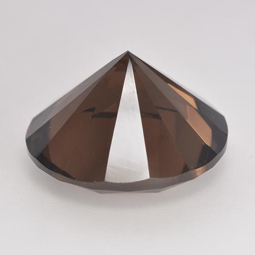 Smoky Quartz Gemstone in 16 mm (calibrated) Size for Sale, Smoky Quartz Stone in Hickory Brown Color