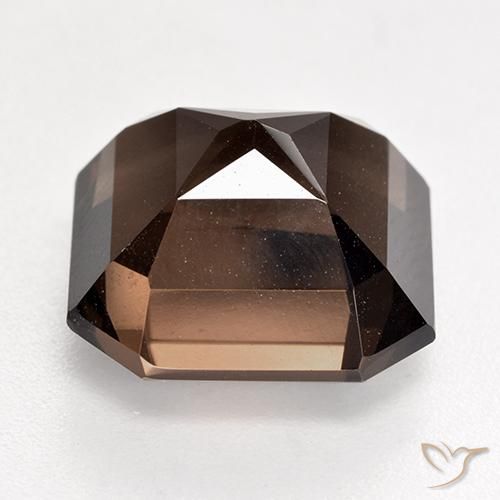 Smoky Quartz Gemstone in 13 x 13 mm (calibrated) Size for Sale, Smoky Quartz Stone in Brown Color