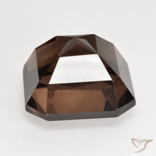 Smoky Quartz Gemstone in 13 x 13 mm (calibrated) Size for Sale, Smoky Quartz Stone in Brown Color