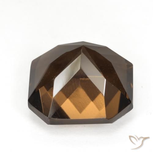 Smoky Quartz Gemstone in 12 x 12 mm (calibrated) Size for Sale, Smoky Quartz Stone in Brown Color