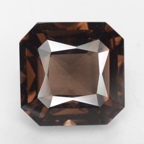 Marrón rojizo Cuarzo Ahumado Gema - 6.6ct Corte Octágon / Forma de Tijera (ID: 541096)