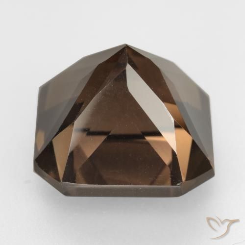 Smoky Quartz Gemstone in 13 x 13 mm (calibrated) Size for Sale, Smoky Quartz Stone in Brown Color