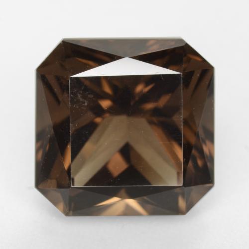 Medium Brown Дымчатый Кварц Камень - 10.2ct Огранка Октагон / Ножницы (ID: 541138)