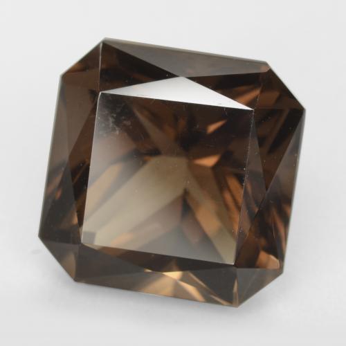 10.19 ct Brown Smoky Quartz Stone, Natural Smoky Quartz in Octagon / Scissor Cut Shape for Sale