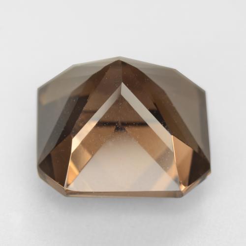 Smoky Quartz Gemstone in 13 x 13 mm (calibrated) Size for Sale, Smoky Quartz Stone in Medium Brown Color