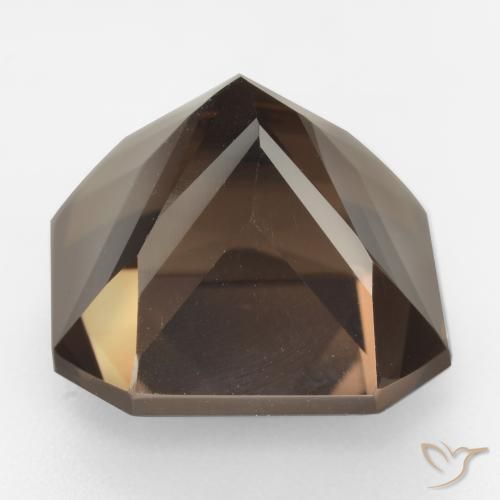 Smoky Quartz Gemstone in 14 x 14 mm (calibrated) Size for Sale, Smoky Quartz Stone in Brown Color
