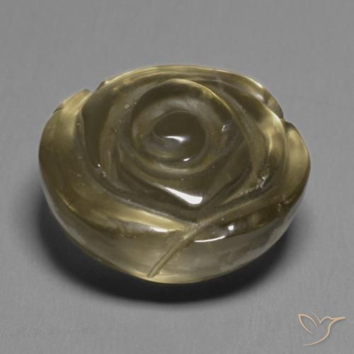 Smoky Quartz Gemstone in 15 x 15 mm (calibrated) Size for Sale, Smoky Quartz Stone in Medium Brown Color