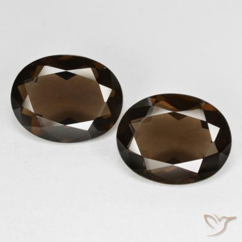 6.3 ct Oval Cut Smoky Quartz, 11.5 x 9.1 mm From Brazil, Photo A
