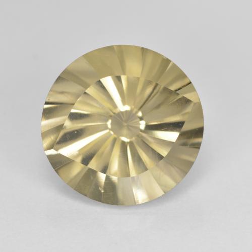 5,33 ct runder brauner Rauchquarz aus Brasilien, Größe 12mm, Garantiert natürlicher Edelstein, VS Reinheit, 1 Stück Rauchquarz in Cognac Farbe, Mohs-Härte von 7 Geeignet für den täglichen Gebrauch im Schmuck, Photo A