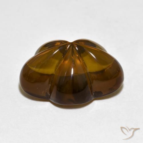 Smoky Quartz Gemstone in 16 x 12 mm (calibrated) Size for Sale, Smoky Quartz Stone in Warm Brown Color