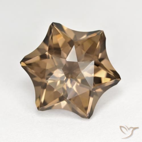 9.22ct Natural Warm Brown Smoky Quartz, Fancy, VVS