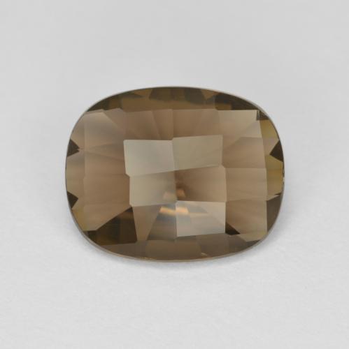 Warmes Braun Rauchquarz Edelstein - 2.3ct Kissen Schachbrett (ID: 610059)