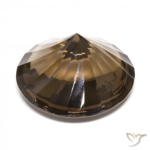 Smoky Quartz Gemstone in 16 mm (calibrated) Size for Sale, Smoky Quartz Stone in Light Brown Color