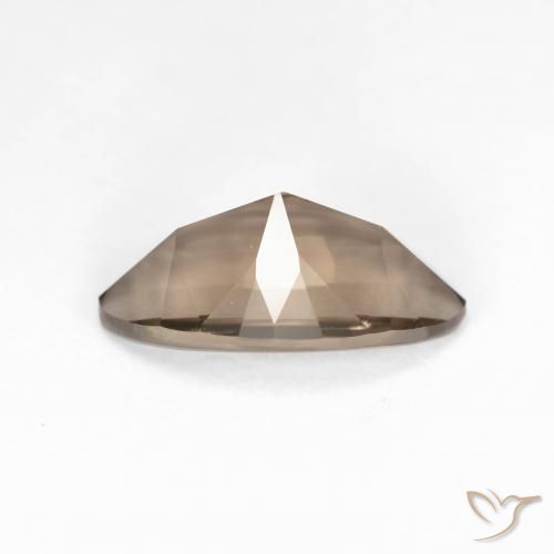 Smoky Quartz Gemstone in 13 x 8 mm Size for Sale, Smoky Quartz Stone in Warm Brown Color